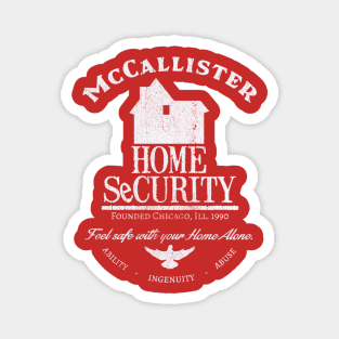 McCallister Home Security Magnet