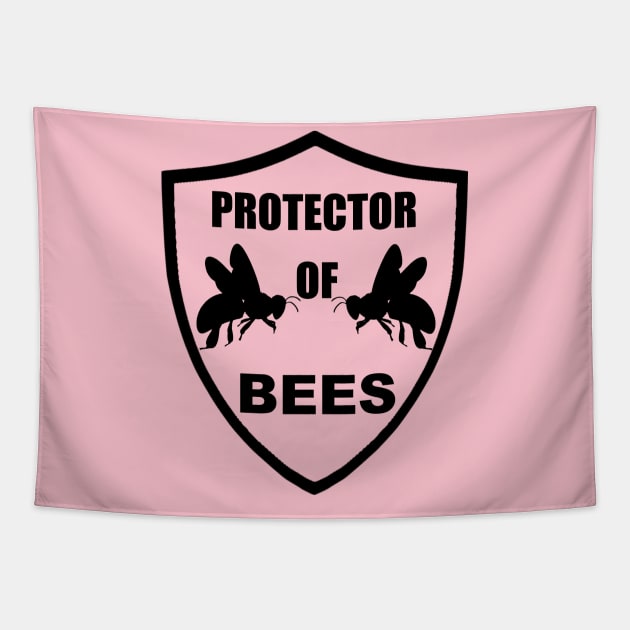 Protector of the bees Tapestry by SpassmitShirts