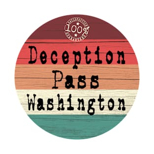 Deception Pass Washington retro T-Shirt