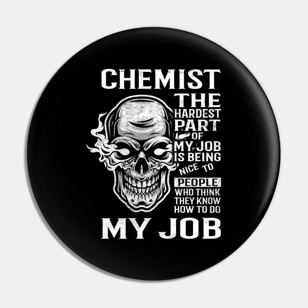 Chemist T Shirt - Nutritional and Undeniable Factors Gift Item Tee Pin by Ryalgi