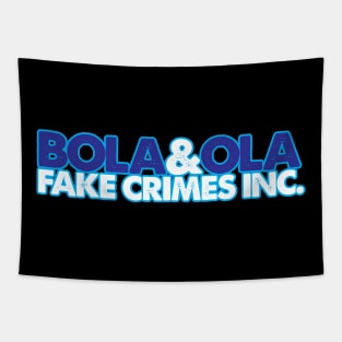 Bola & Ola Fake Crimes Inc. Tapestry