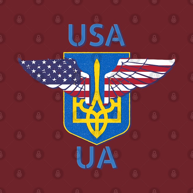 USA supporting Ukraine by tashashimaa