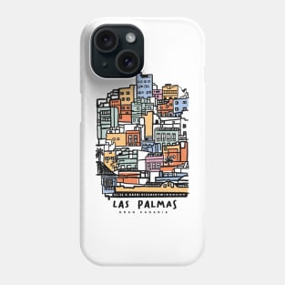 Gran Canarias Las Palmas Gran Canaria Canary Islands houses landscape Phone Case