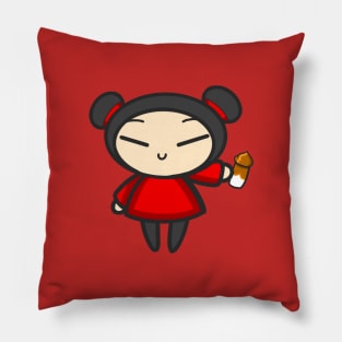 Dalgona Coffee Pucca Pillow