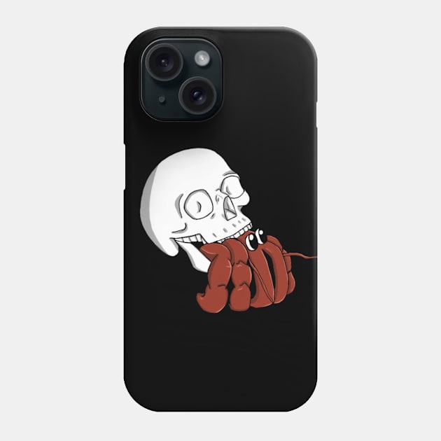 Hermit Skull Phone Case by CandifiedChaos