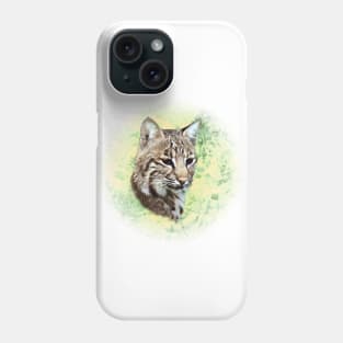 Lynx portrait Phone Case