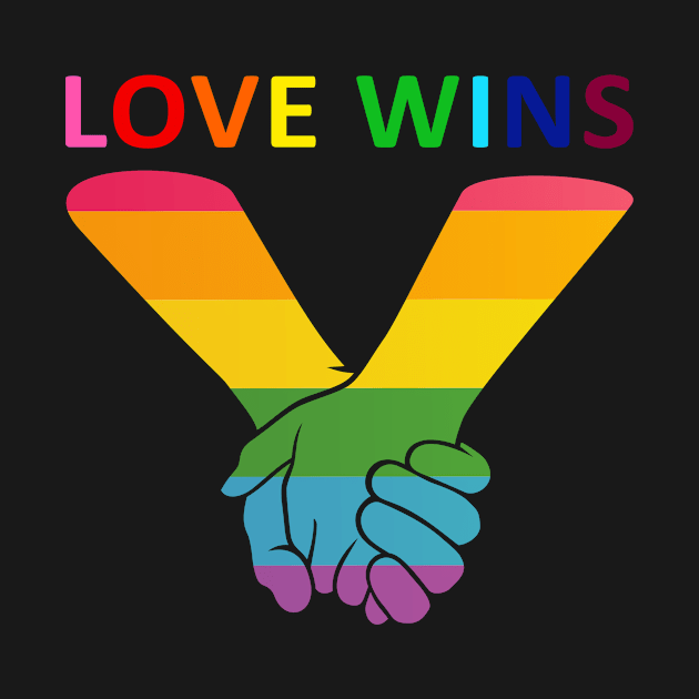 Love Wins, Love Wins design by Aratack Kinder