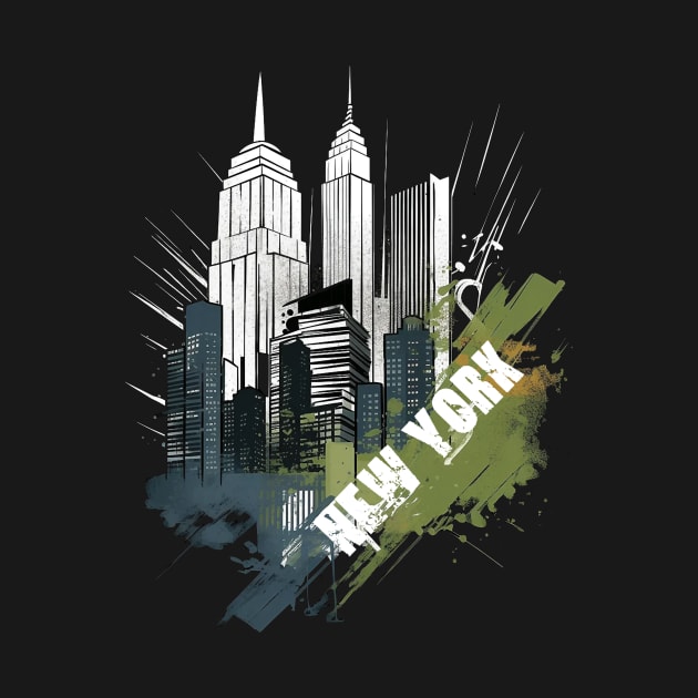 New York city by GreenMary Design