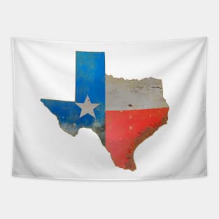 Texas Map / Flag Tapestry