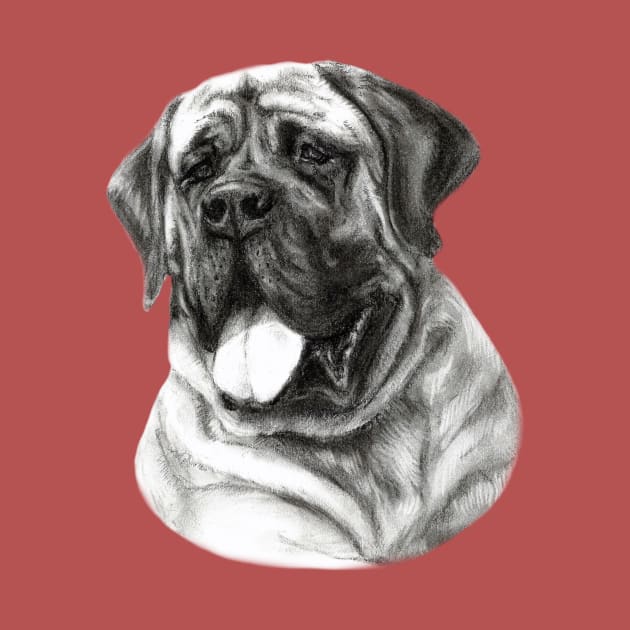 Mastiff by animalpaintings