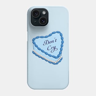 Don't Cry Retro Cake Phone Case