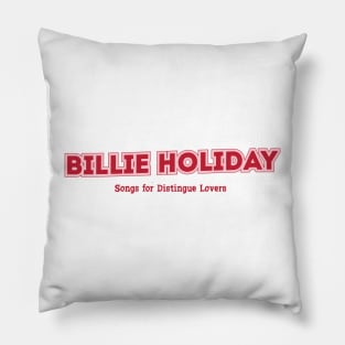 Billie Holiday Pillow