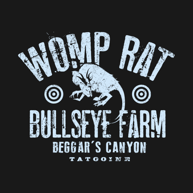 Womp Rat Bullseye Farm by MindsparkCreative