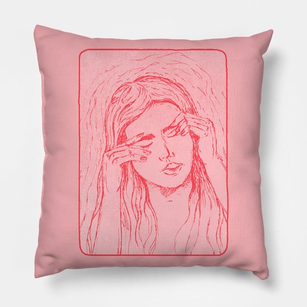 Headache Pillow by Visual Intrigue