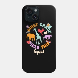 First Grade Field Trip Squad Phone Case