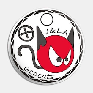 J&LA Geocats Logo Pin