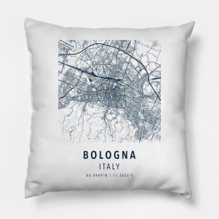 bologna simple map Pillow