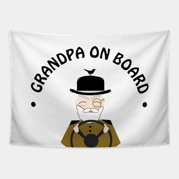 Grandpa on board Tapestry by pois