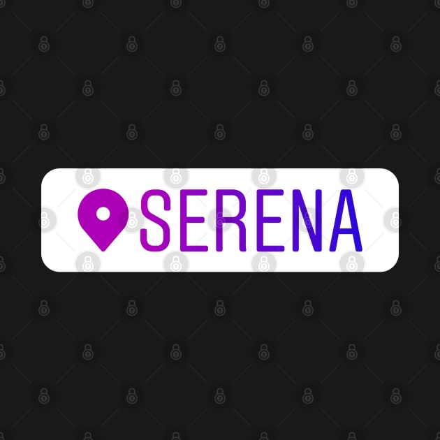 Serena Instagram Location Tag by RenataCacaoPhotography