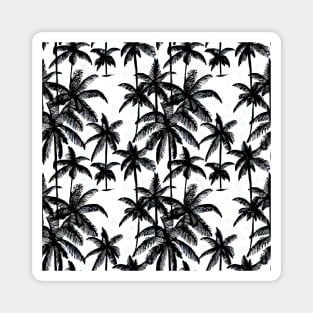 Tropical Palm Tree Pattern Magnet