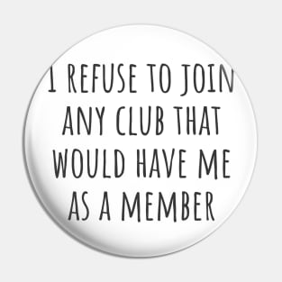 Any Club Pin