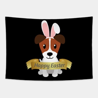 American Foxhound Happy Easter Bunny Ears Dog Lovers Tapestry