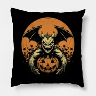 Halloween Ghost King Bat // V1 Pillow