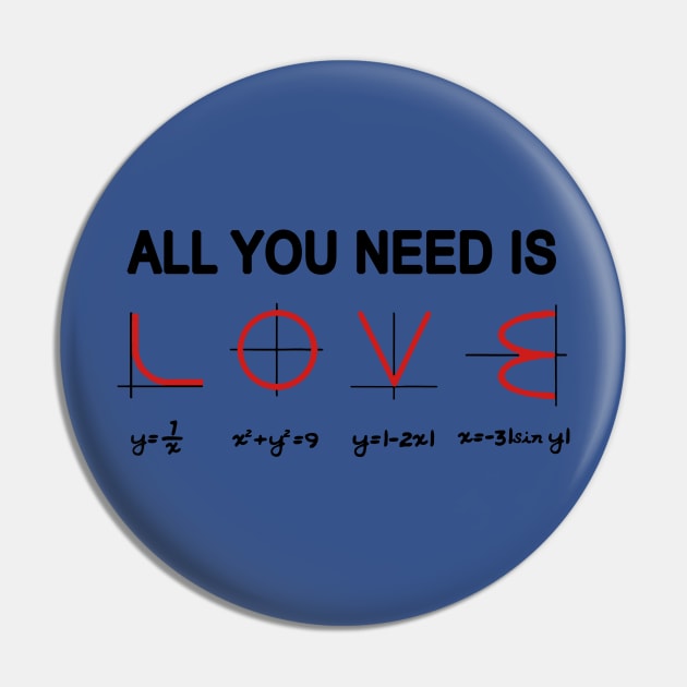 All You Need Is Love Math 2 Pin by congtuanshop