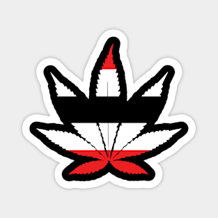 Egypt Pot Leaf Magnet