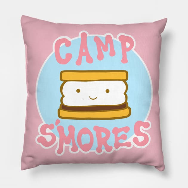 Camp S'mores Pillow by The Meat Dumpster