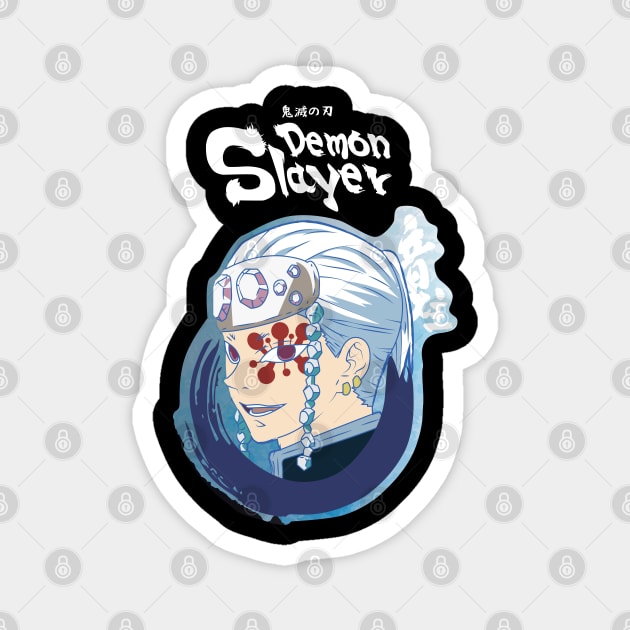 DEMON SLAYER: SOUND PILLAR TENGEN UZUI Magnet by FunGangStore