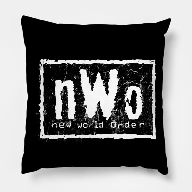 nWo >> new world order Pillow by Fight'N'Fight