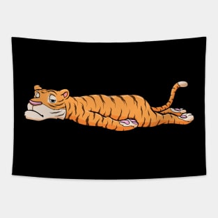 Tiger is Resting Tapestry