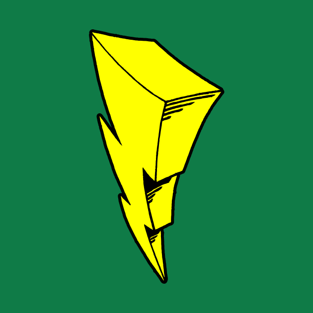 Morphin Lightning Bolt by Vault Emporium