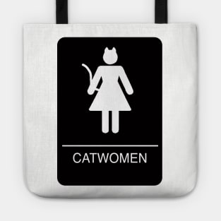 Catwomen Restroom Tote