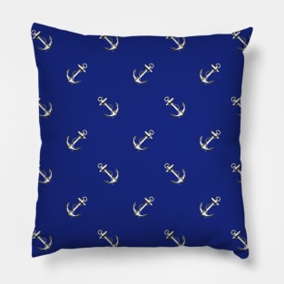 Anchor Pattern Pillow