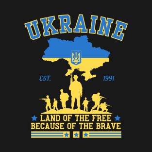 Ukraine-Land of the free T-Shirt