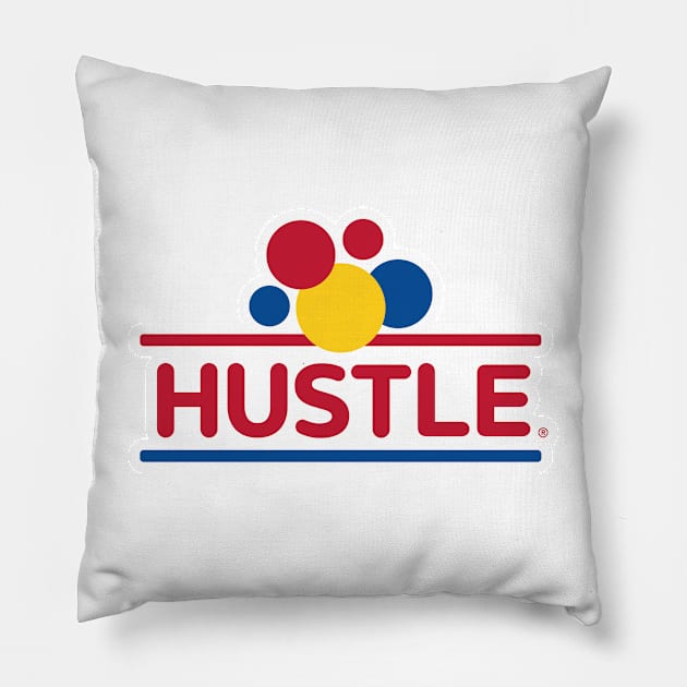 Hustle Pillow by NaturallyBlack