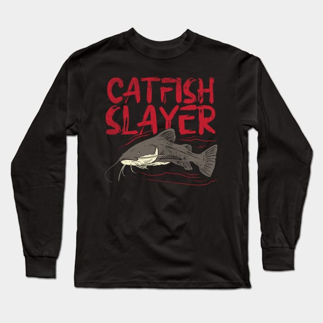 Catfish Slayer - Catfish - Long Sleeve T-Shirt