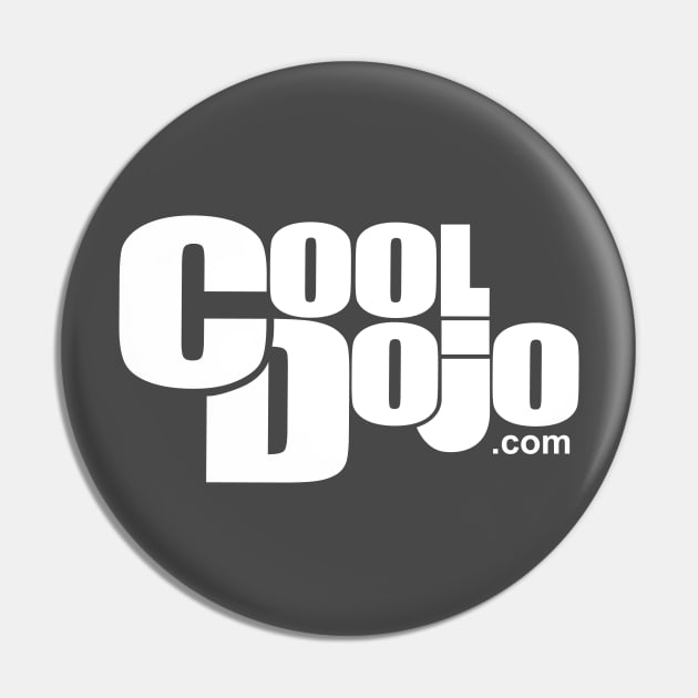 Cool Dojo Logo (white) Pin by CoolDojoBro