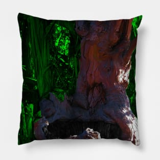 Sinister tree Pillow