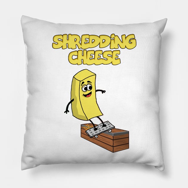 Shredding Cheese Pillow by Gaznar