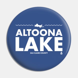 Eau Claire County, Wisconsin - Altoona Lake Pin