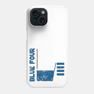 Blue 4 Phone Case