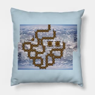 Fractals&Mountains&Emojis Oh My Pillow