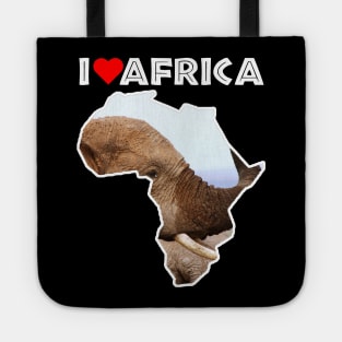 I Love Africa Elephant Scents Tote