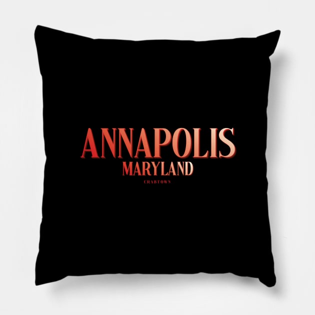 Annapolis Pillow by zicococ