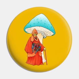 Shroom Wizard Pin