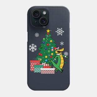 Wally Gator Around The Christmas Tree Phone Case