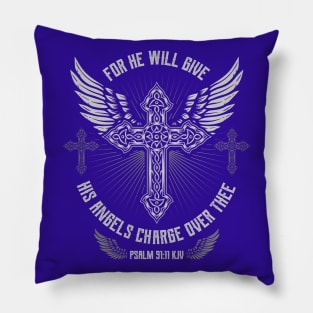 Soldiers Psalm 91 Prayer Christian Bible Verse Pillow